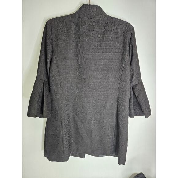 Nikki Jones Boutique Montreal Duster Blazer Dress Coat Women Size Medium - Picture 5 of 12